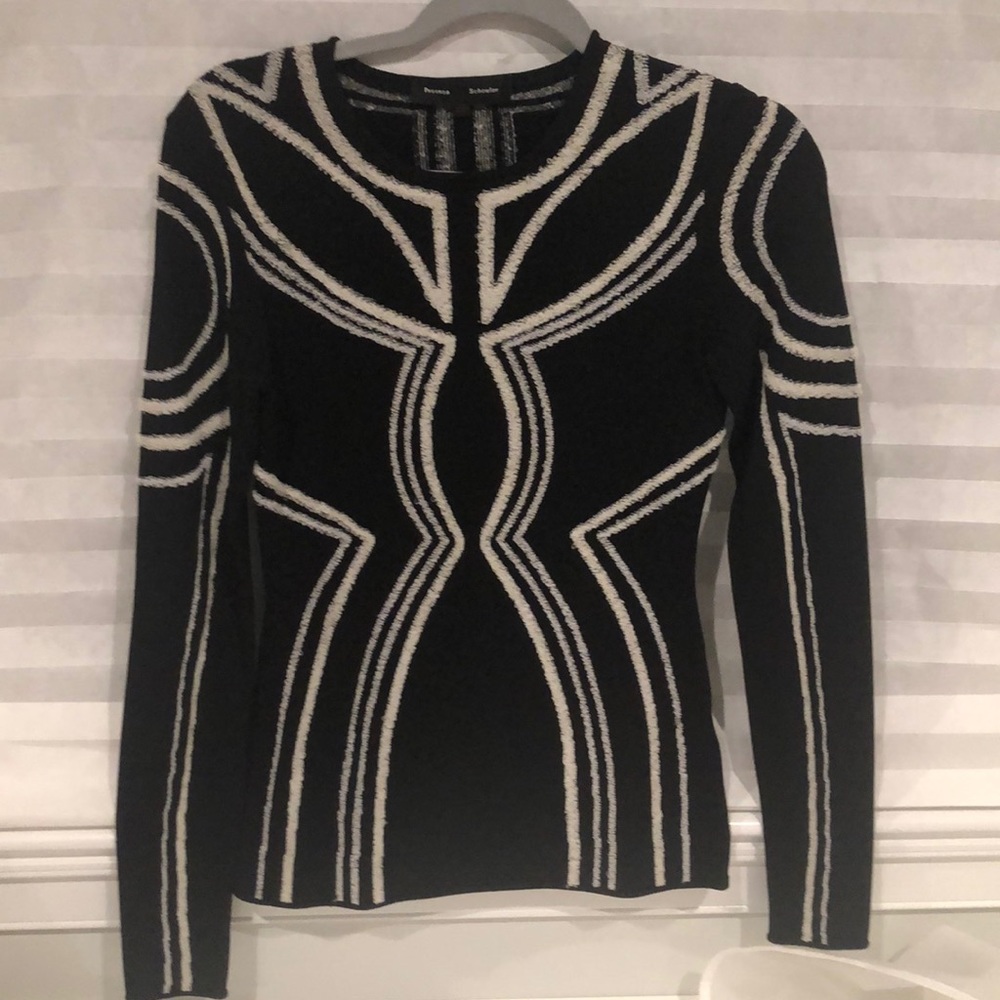 Proenza Schouler black sweater